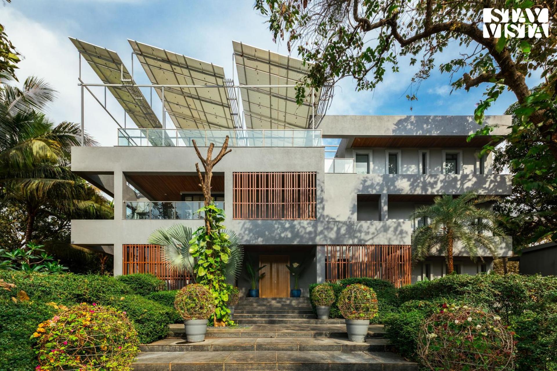 Reflection House By Stayvista With Pool, Terrace Bar, Indoor Games & Exquisite Interiors In A Nutshell Alībāg Zewnętrze zdjęcie